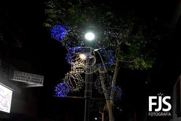 Telde se pone en modo navideño con el encendido de sus luces/Francisco Javier Santana.